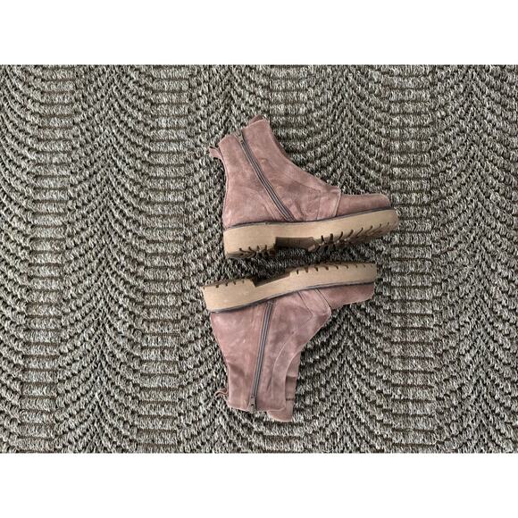 PATRIZIA BONFANTI BOOTS SUEDE KUNI NO LACE HOFF BROWN - Picture 2 of 8